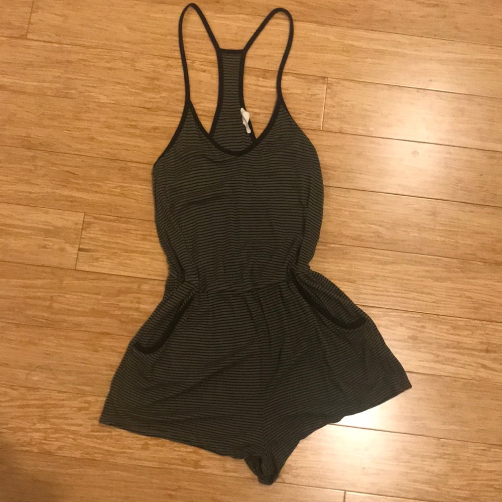 Urban Outfitters silence+noise Striped Romper